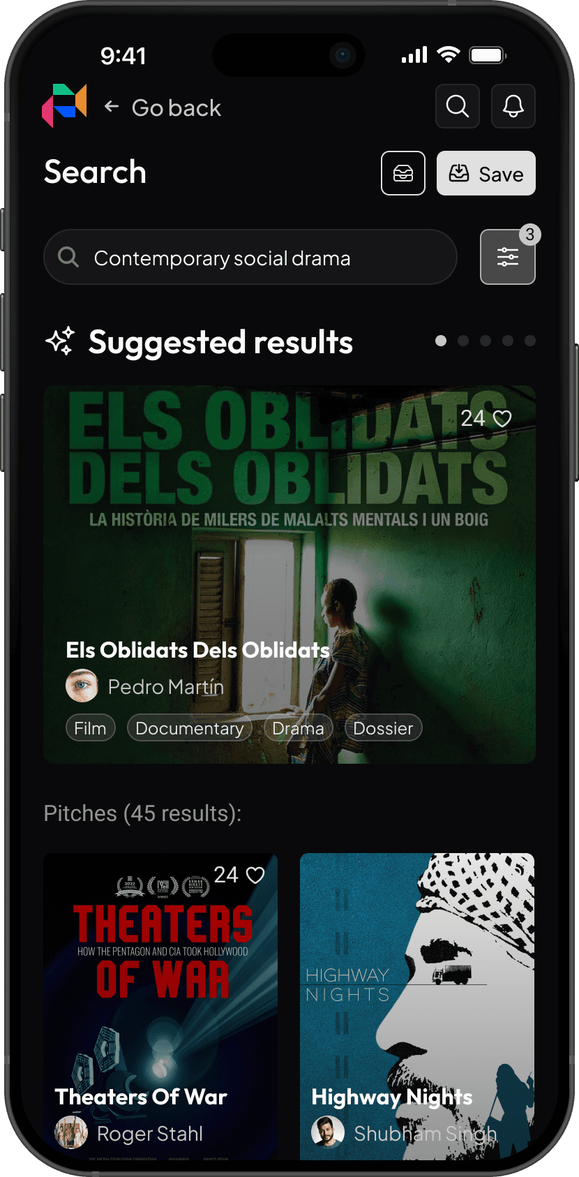 For companies and professionals in search of projects