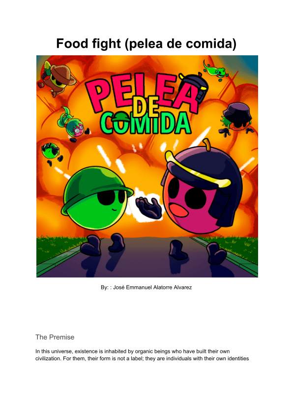 Food Fight (Pelea de Comida)